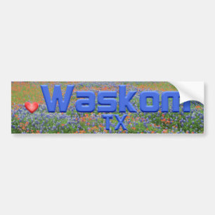 Waskom TX Bumper Sticker
