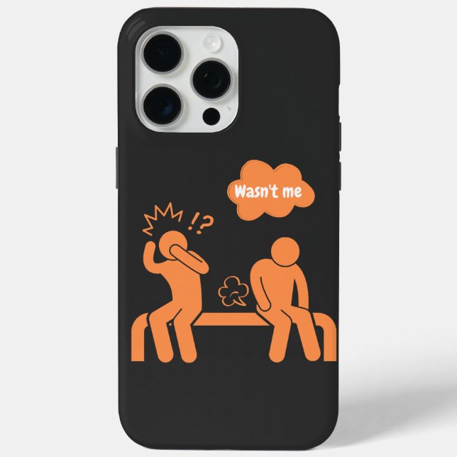 wasn't me, i don't fart Case-Mate iPhone case (Back)