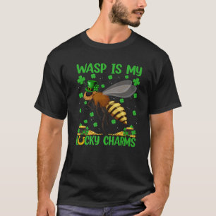 Wasp Is My Lucky Charms Wasp St. Patrick's Day T-Shirt