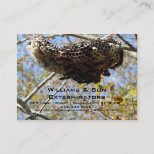 Wasp Nest! Yikes! Business Card