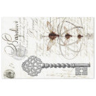 Wasp Script Decoupage Tissue Paper