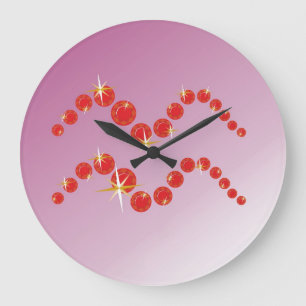 Wassermann 21. Januar bis 18. Februar Uhr Large Clock