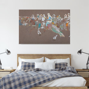 Wassily Kandinsky - Arab cavalry Canvas Print