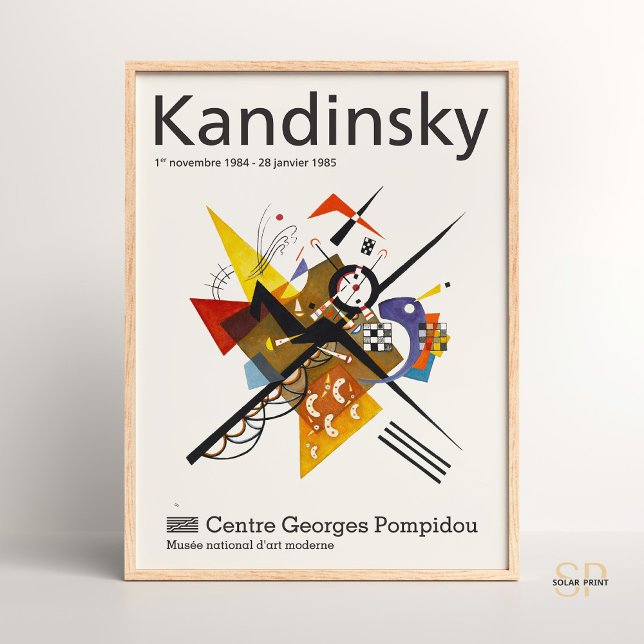 Wassily Kandinsky Bauhaus Small Worlds Abstract  Poster (Creator Uploaded)