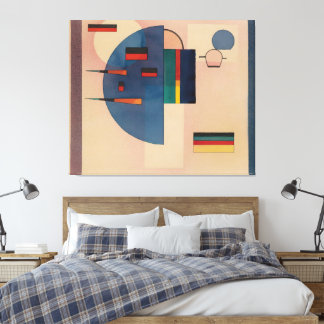 Wassily Kandinsky - Beruhigt Calmed Canvas Print