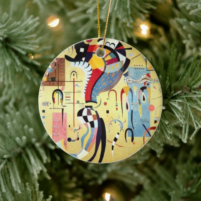 Wassily Kandinsky Ceramic Tree Decoration (Tree)
