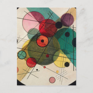 Wassily Kandinsky - Circles In A Circle Postcard
