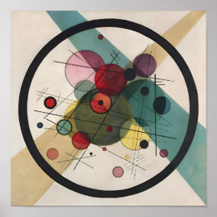 Wassily Kandinsky Circles In A Circle Poster