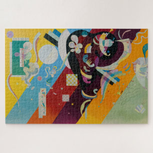 Wassily Kandinsky Composition 9 Abstract Painting Jigsaw Puzzle