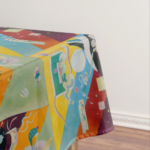 Wassily Kandinsky Composition 9 Abstract Painting Tablecloth
