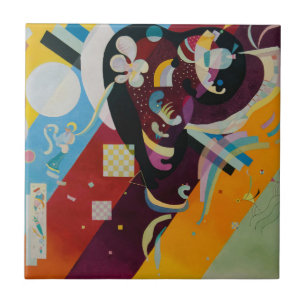 Wassily Kandinsky Composition 9 Abstract Painting Tile