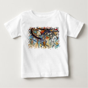Wassily Kandinsky - Composition Five Abstract Art Baby T-Shirt
