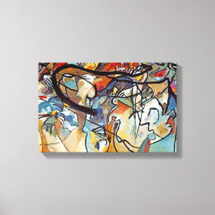 Wassily Kandinsky - Composition Five Abstract Art Canvas Print