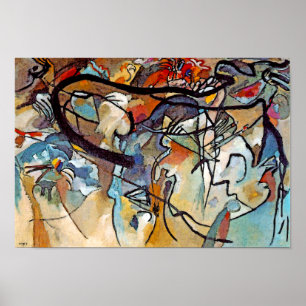 Wassily Kandinsky - Composition Five Abstract Art Poster