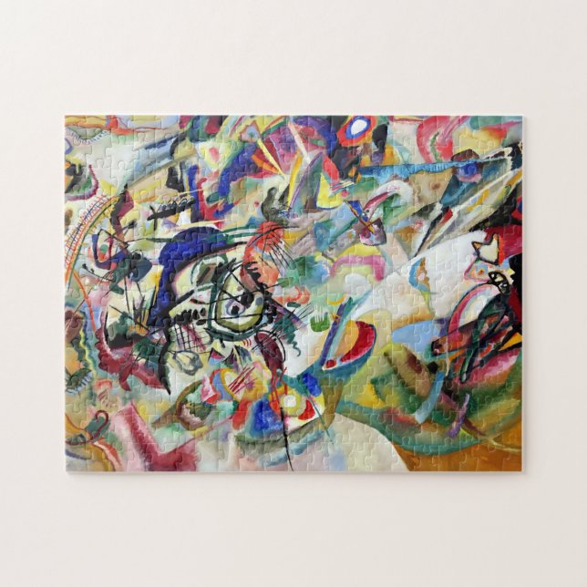 WASSILY KANDINSKY - Composition VII 1913 Jigsaw Puzzle (Horizontal)