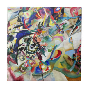 WASSILY KANDINSKY - Composition VII 1913 Tile
