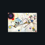 WASSILY KANDINSKY - Composition VIII 1923 Canvas Print<br><div class="desc">WASSILY KANDINSKY - Composition VIII 1923
Oil on canvas; reproduction</div>
