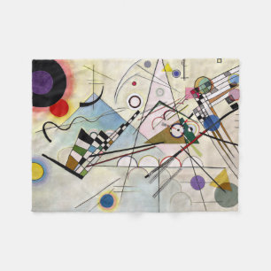 WASSILY KANDINSKY - Composition VIII 1923 Fleece Blanket