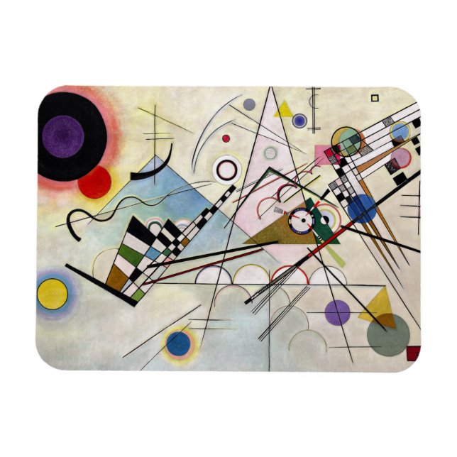 WASSILY KANDINSKY - Composition VIII 1923 Magnet (Horizontal)