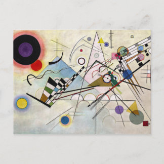 WASSILY KANDINSKY - Composition VIII 1923 Postcard