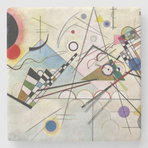 WASSILY KANDINSKY - Composition VIII 1923 Stone Coaster