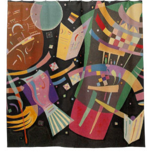 Wassily Kandinsky - Composition X, 1939 Shower Curtain