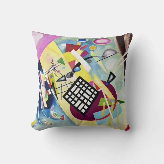 Wassily Kandinsky Cushion (Front)