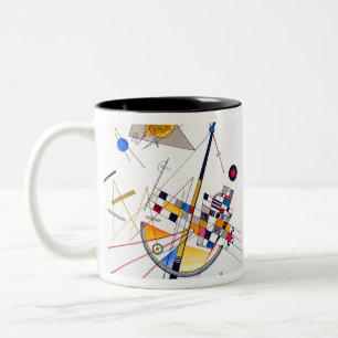 Wassily Kandinsky Delicate Tension Two-Tone Coffee Mug