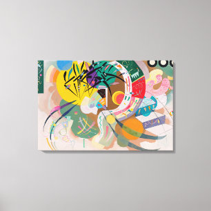 WASSILY KANDINSKY - Dominant curve Canvas Print