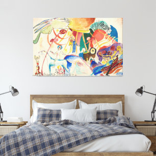 Wassily Kandinsky - Draft for ‘All Saints II Canvas Print