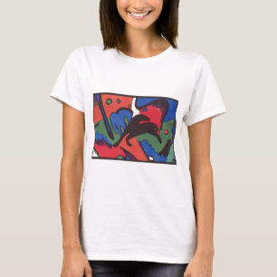 Wassily Kandinsky Franz Marc Blue Rider Painting T-Shirt