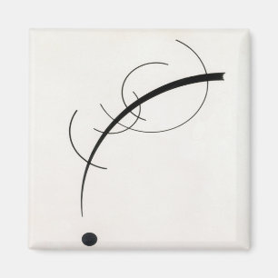 Wassily Kandinsky Free Curve to the Point Magnet