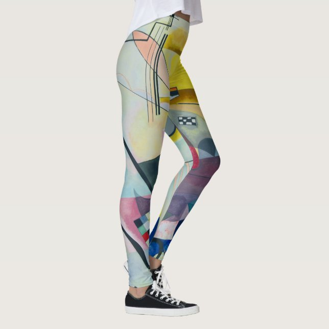 Wassily Kandinsky Geometric Composition Leggings (Right)