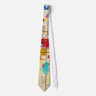 Wassily Kandinsky - Graceful Ascent Tie