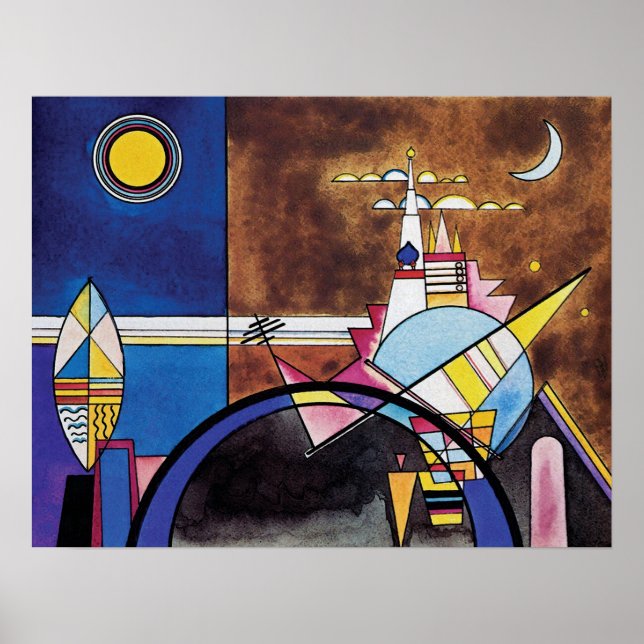 Wassily Kandinsky - Great Gate Of Kiev Abstract Poster (Front)