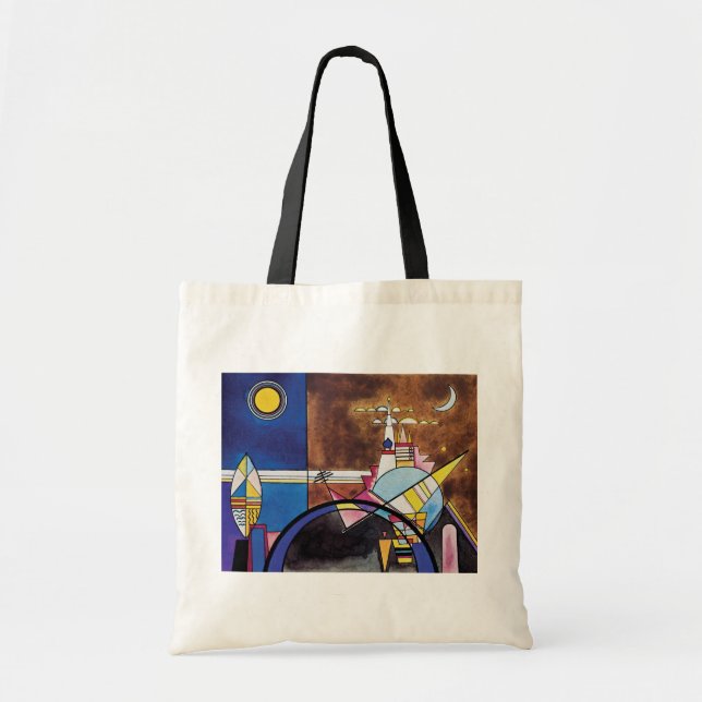 Wassily Kandinsky - Great Gate Of Kiev Abstract Tote Bag (Front)