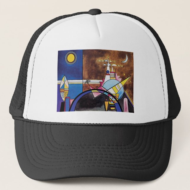 Wassily Kandinsky - Great Gate Of Kiev Abstract Trucker Hat (Front)