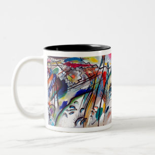 Wassily Kandinsky Improvisation 28 Two-Tone Coffee Mug