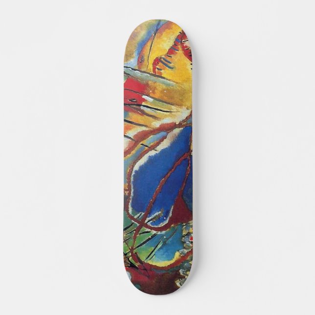 Wassily Kandinsky - Improvisation 30 Abstract Art Skateboard (Front)