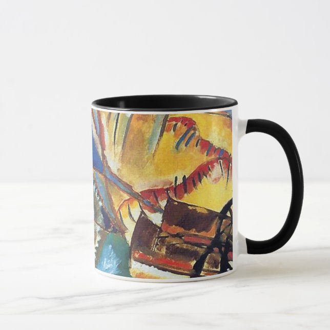 Wassily Kandinsky - Improvisation 30 (Cannons) Mug (Right)