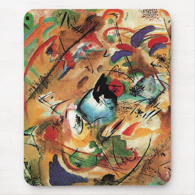Wassily Kandinsky - Improvisation, Dreamy, Mouse Mat (Front)