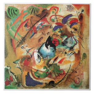 Wassily Kandinsky - Improvisation, Dreamy, Tile