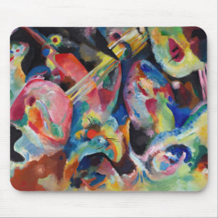 Wassily  Kandinsky Improvisation Flood (1914) Mouse Mat