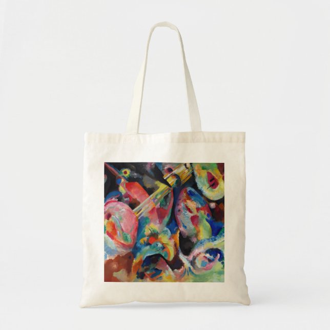 Wassily  Kandinsky Improvisation Flood (1914) Tote Bag (Front)