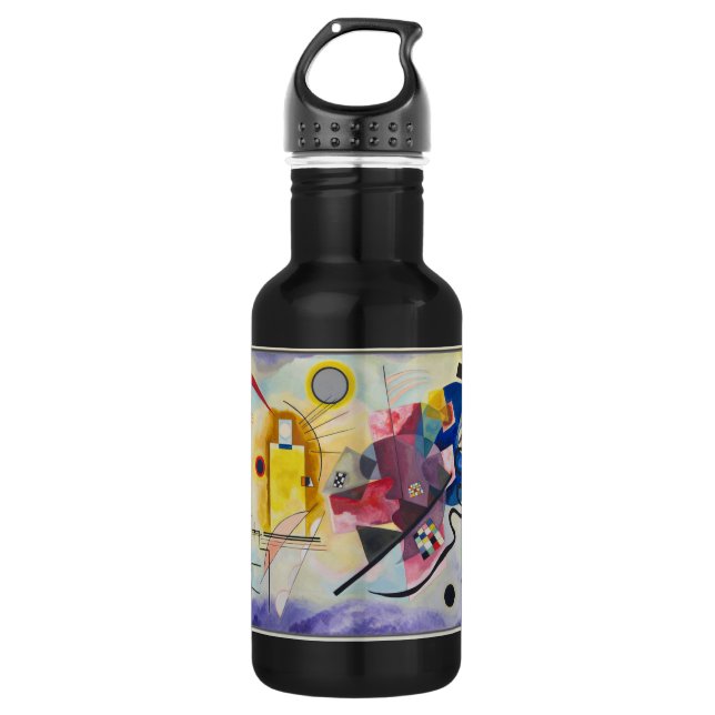 WASSILY KANDINSKY - Jaune Rouge Bleu 532 Ml Water Bottle (Front)