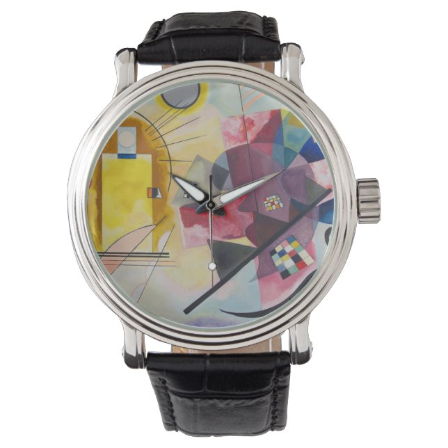WASSILY KANDINSKY - Jaune Rouge Bleu Watch (Front)
