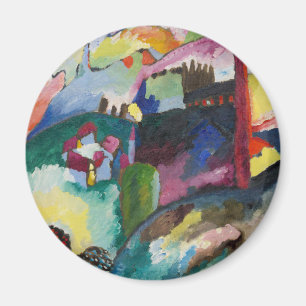 Wassily Kandinsky Landscape with Factory Chimney Magnet