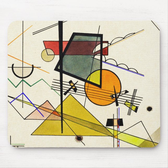 Wassily Kandinsky - Melodisch Mouse Mat (Front)