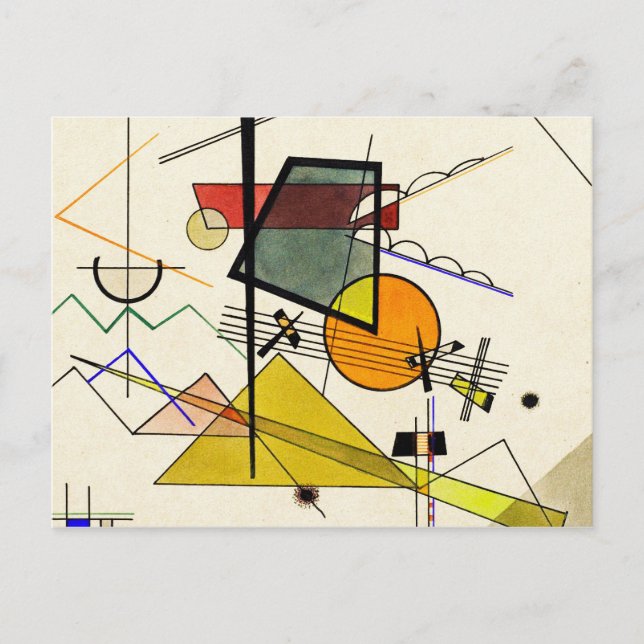 Wassily Kandinsky - Melodisch Postcard (Front)