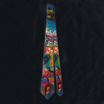 Wassily Kandinsky - Moscow Cityscape Abstract Art Tie<br><div class="desc">Wassily Kandinsky 1916 Moscow Cityscape</div>
